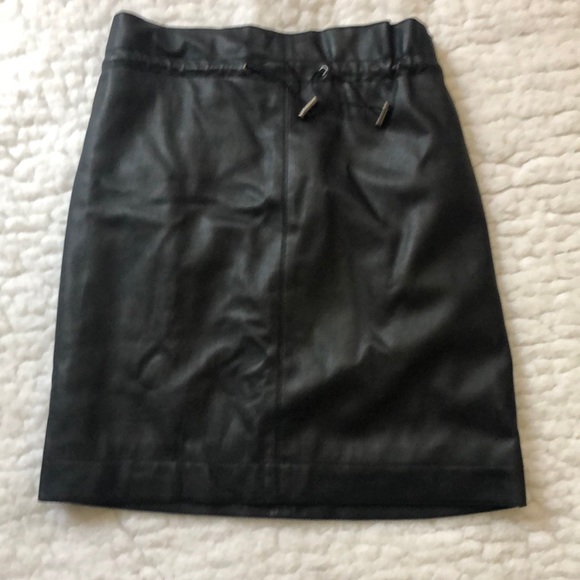 H&M Skirts This Is An Hm Leather Skirt Black Poshmark